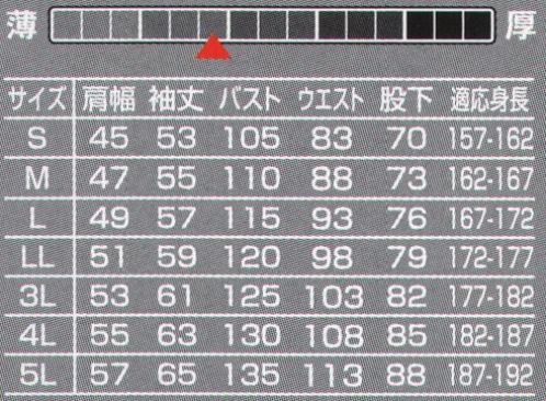 山田辰 1135-1 ツヅキ服 ホワイト(1-1135) 爽やかな夏の定番。脇下部と胸部には通気性の良いメッシュ素材を使用。 サイズ／スペック